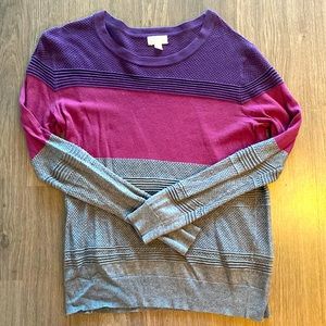Market & Spruce Purple Sweater